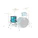 CANOPUS TYPE-R Bullet Maple &amp; Birch Shell 16 x 15 Floor Tom Turquoise Metallic