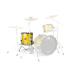 CANOPUS TYPE-R Bullet Maple &amp; Birch Shell 18 x 16 Floor Tom Gold Metallic