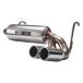  Jimny JB64 JB74 задний muffler модель 2 двойной .. нержавеющая сталь SUS304 CMJ-Type2-6474 C.L.LINK