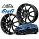 16 дюймовый 5H100 6.5J+48 5 дыра колесо 4шт.@ strong стальной MID WHEELS StaG