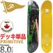 p Limitee .b скейтборд панель 8.0 дюймовый Primitive Skateboards Scrape Decks блинчики 7PLY Canadian Maple сокращать 