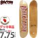  бекон скейтборд панель 7.75x31 дюймовый Bacon OG Logo 7PLY Deck скейтборд Logo хард рок Maple сильный .. высокая прочность 