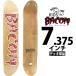  бекон скейтборд панель 7.375x28 дюймовый Bacon OG Logo Fiber Grass 6PLY Deck скейтборд Logo Canadian Maple сильный .. высокая прочность 