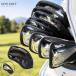 GINO GOLF прозрачный железный покрытие одиночный товар 3 шт. комплект 6 шт. комплект 9 шт. комплект прозрачный магнит открытие и закрытие кожа покрытие железный крышка головки цилиндров Wedge покрытие Club бегемот 