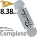p Limitee .b8.38 дюймовый скейтборд Complete конечный продукт Primitive Nuevo Script Grey Skateboards скейтборд евро s Ran to скейтборд женщина бренд 