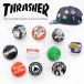Thrasher Pin-back button Can badge Thrasher жестяная банка bachi Thrasher скейтборд скейтборд одиночный товар распродажа 