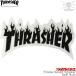 Thrasher Thrasher стикер Flame Small Sticker черный скейтборд рама скейтборд наклейка бренд чемодан стиль 