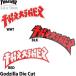  скейтборд стикер Thrasher Godzilla da ikatto Thrasher Godzilla Die Cut скейтборд наклейка бренд машина модный смартфон сноуборд популярный 