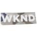  скейтборд панель скейтборд бренд стикер WKNK we k end наклейка WKNK SILVER Sticker ( примерно ) Street стиль модный предмет 