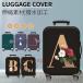  чемодан покрытие эластичный защитный корпус дорожная сумка кейс покрытие багаж покрытие багажник эластичный защитный корпус загрязнения царапина противоугонное путешествие сопутствующие товары путешествие 18-32 дюймовый для 