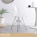 [ прямая поставка оплата при получении не возможно ]Eames DSR Eames боковой ракушка стул прозрачный прозрачный модный обеденный рабочий стул стул ближайшее будущее Корея интерьер 