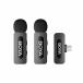 BOYA BYV20 Wireless mic BY-V20 Type-C�Ή� ���w���� �X�}�z/�^�u���b�g�p �u���b�N BY-V20