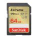 [ SanDisk стандартный товар ] SD карта 64GB SDXC Class10 UHS-I U3 V30 SanDisk Extreme SDSDXV2-064G-GHJIN новый упаковка 