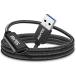SOLMIMI USB C to USB A 3.0 �ϊ��A�_�v�^ �I�[�f�B�I�ϊ��P�[�u�� Type C (���X) to USB A (�I�X) 1.2m