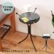 [TS]gala Stop боковой стол ( черный ) ширина 30cm Mini стол / стиль / круглый / тонкий / легкий / современный / стол / место хранения полки имеется /NK-310
