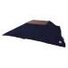 [TS] kotatsu futon kotatsu . futon 190×190cm navy solid pattern square light .. back surface fleece cloth living dining interior miscellaneous goods 