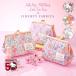  Sanrio bulrush . pouch make-up pouch floral print make-up pouch Hello Kitty 50 anniversary stylish lovely car rail ya is taCyalel Yahata
