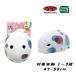 OGK Kabuto велосипед детский шлем FR-MINI2 47-50cm мрамор точка белый SG Mark o-ji-ke- Kabuto Kids ребенок 