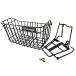  bicycle basket front for front carrier set one touch front basket &amp; carrier black FORCE force 