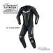  стандартный товар (Alpinestars) GP FORCE V2 LEATHER SUIT 1 PC{3150526} BLACK GREEN (16) Италия наличие костюм Alpine Stars [ аксессуары для мотоцикла ]