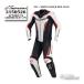  стандартный товар (Alpinestars) GP FORCE V2 LEATHER SUIT 1 PC{3150526} WHITE BLACK RED FLUO (233) Италия наличие костюм Alpine Stars [ аксессуары для мотоцикла ]