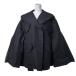 BALENCIAGA хлопок передний кнопка-застежка пончо 36 черный Balenciaga KL4SK2US17