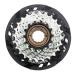 SHIMANO multi pull free wheel 7 Speed MF-TZ510-7 bicycle transmission sprocket exterior for 7 step for after for Boss free 14-28T enduring corrosion . spoke protector 