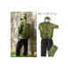  rucksack in * rainsuit olive green bicycle for M size L size LL size commuting going to school usually using Kappa . feather rainwear rain measures 