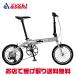 [6 month 9 day is Point maximum 13 times ][ Renault ]PLATINUM LIGHT8( platinum light 8)AL167 16 -inch foldable bicycle 