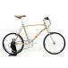**maji.MASI MINI VELO PRIMA 2019 год модели Kuromori велосипед на маленьких колесах мини велосипед мотоцикл 20 дюймовый 7 скорость золотистый, цвет шампанского 
