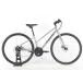 ** не использовался Trek TREK FX1 Disc Stagger 2023 год aluminium гибридный велосипед S размер TOURNEY TY710 ALTUS M310 2x8 скорость автоматический дисковые тормоза 