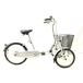 * Bridgestone BRIDGESTONEminnaMN-1 tricycle front 16 -inch, after 20 -inch silver 