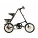  -тактный rider STRIDA EVO 18 2015 год 10 месяц покупка кузов STURMEY ARCHER/ салон три ступени переключение скоростей складной мотоцикл складной велосипед 18 дюймовый черный [ снижение цены ]