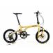  Pacific cycle PACIFIC CYCLES Birdie GT BIRDY GT 2019 год SRAM XS складной велосипед 18 дюймовый десерт желтый 
