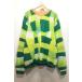 ��Ʋ) ERL ���������륨�� ��إ� �ѥͥ��� �˥å� �������� SUN GREEN SWEATER ���꡼�� ERL02N002 ������XL