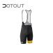 DOTOUT/ точка наружный команда bib Short (311) черный - желтый трико 