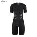 ROKArokaElite Aero II SS Tri Suit Black men's * generation II* Elite * aero Short sleeve * Try suit 