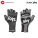 *8250 иен ~ самая низкая цена вызов!**CASTELLI 9026 TEAM SKY AERO RACE GLOVE rental teli команда Sky обвес гонки палец порез перчатка ( Pro игрок модель )