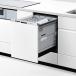 NP-45MD9W Panasonic Panasonic M9 серии встроенный посудомоечная машина с сушкой глубокий модель ширина 45cm дверь поверхность материал type 