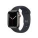 * Apple / APPLE Apple Watch Series 7 GPS+Cellular модель 45mm MNAX3J/A [ graphite нержавеющая сталь кейс / midnight спорт частота ]