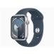 * Apple / APPLE Apple Watch Series 9 GPS модель 45mm MR9D3J/A [ серебряный / storm блюз Poe tsu частота S/M][ смарт-часы * умные девайсы ]