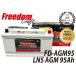 FREEDOM CRAFT AGM Хåƥ꡼ ե꡼९ե LN5 FD-AGM95 95Ah 850CCA L5 Хåƥ꡼ ߴ VARTA 595901085 BOSCH BLA-95-L5 ͢  ư 