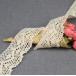  хлопок кружевная лента ширина 4.6cm 1m единица измерения cut продажа DIY рукоделие материал материал неотбеленная ткань [ почтовая доставка 30m до ]
