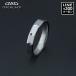 D.A.D кольцо RGA012 серебряный 3mm tang stain женский мужской кольцо RING машина DAD Garcon GARSON