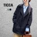 TICCA(tika) Mini палатка тренчкот сделано в Японии / женский весеннее пальто короткий весна 