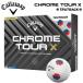 [ сильно сниженная цена!] Callaway Callaway мяч для гольфа 1 дюжина 12 лампочка ввод Хромированный Tour Xtu Roo грузовик CHROME TOUR X TRUTRACK