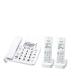  телефонный аппарат беспроводной стационарный телефон отсутствие электро- Panasonic цифровой беспроводной телефонный аппарат VE-GD27DL-W+ расширение беспроводная телефонная трубка 1 шт. (VE-GD27DW-W аналог )