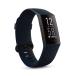 Fitbit Charge4 GPS installing fitness Tracker Storm Blue/Black L/S size Japan regular goods FB417BKN