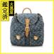 Louis Vuitton Louis Vuitton sak Ad GM моно * Denim голубой M95056 [472]2148103528187[ б/у ][ daikokuya магазин ]