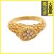 BOUCHERON Boucheron se Lupin bo M кольцо кольцо YG желтый go Roo do бриллиант 4.6g 51 номер (2143400215167)
